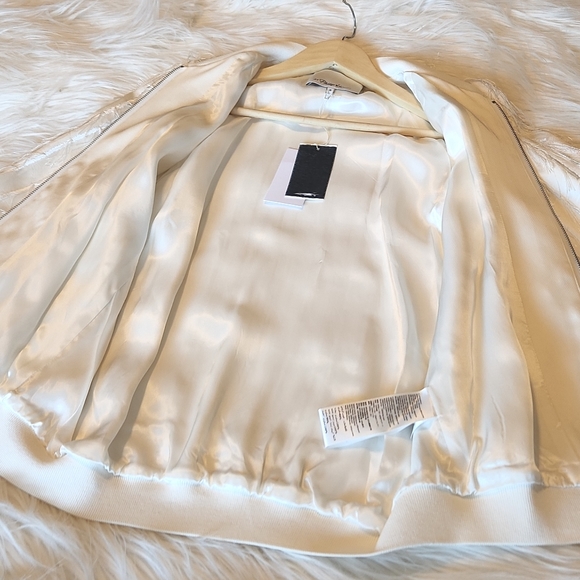 NWT 3.1 Phillip Lim White Bomber Jacket size 6 - Picture 12 of 17